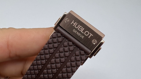 Hublot Big Bang 44mm Aço Chocolate Pulseira Borracha - Image 3