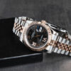 Rolex Datejust 36mm Aço/Rosé, Mostrador Cinza Luneta Canelada Pulseira Jubilee - Image 6
