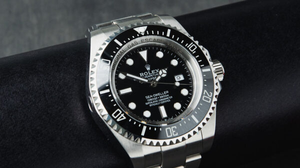 Rolex Deepsea 44mm Aço Mostrador Preto Luneta Preto Pulseira Oyster