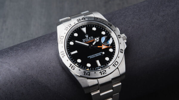 Rolex Explorer II 42mm Aço Mostrador Preto Luneta Aço Puls. Oyster - Image 8