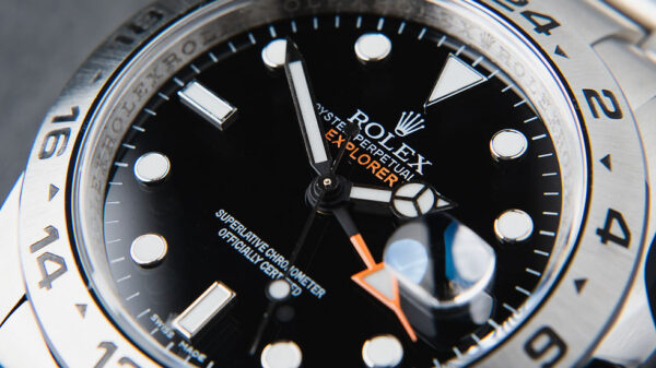 Rolex Explorer II 42mm Aço Mostrador Preto Luneta Aço Puls. Oyster - Image 2