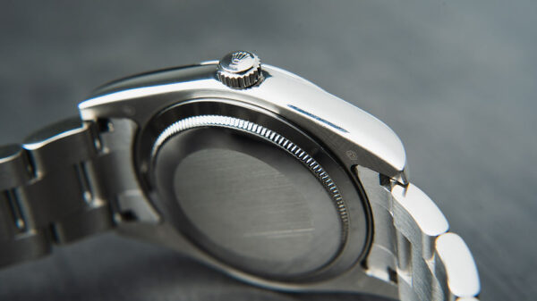 Rolex Oyster Perpetual 41/36mm Aço Mostrador Tiffany Luneta Baulada Puls. Oyster - Image 5