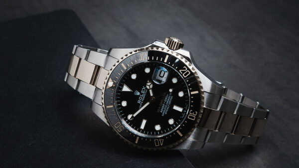 Rolex Sea-Dweller 43mm Aço/Dourado Mostrador Preto Luneta Preta Puls. Oyster - Image 8