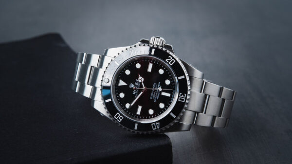 Rolex Submariner 41mm Aço Mostrador Preto Luneta Preto Pulseira Oyster - Image 9