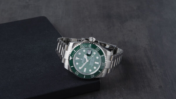 Rolex Submariner Date Hulk 40mm Mostrador Verde Luneta Verde Puls. Oyster - Image 5