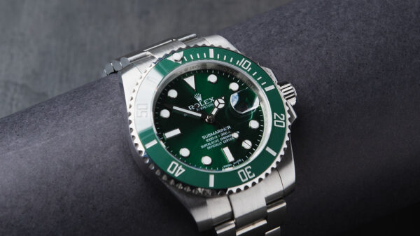 Rolex Submariner Date Hulk 40mm Mostrador Verde Luneta Verde Puls. Oyster - Image 7