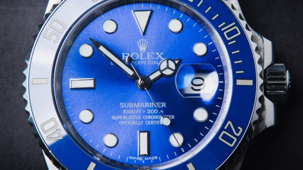 Rolex Submariner Date Smurf 40mm Aço Mostrador Azul Luneta Azul Puls. Oyster - Image 7