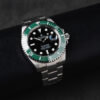 Rolex Submariner StarBucks 41mm Aço Mostrador Preto Luneta Verde Pulseira Oyster - Image 10